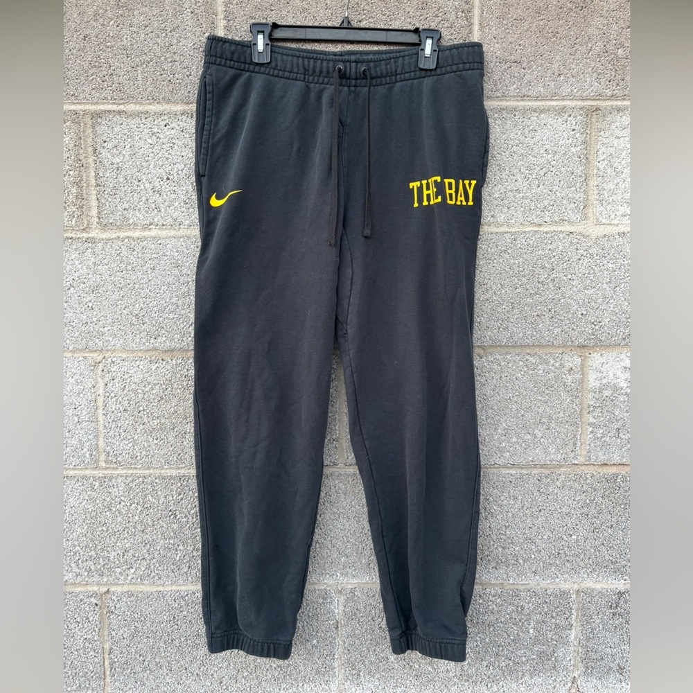 Golden State Warriors Joggers Nike City Edition The Bay Logo Club NBA Size Large